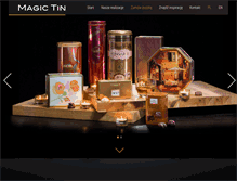Tablet Screenshot of magictin.com